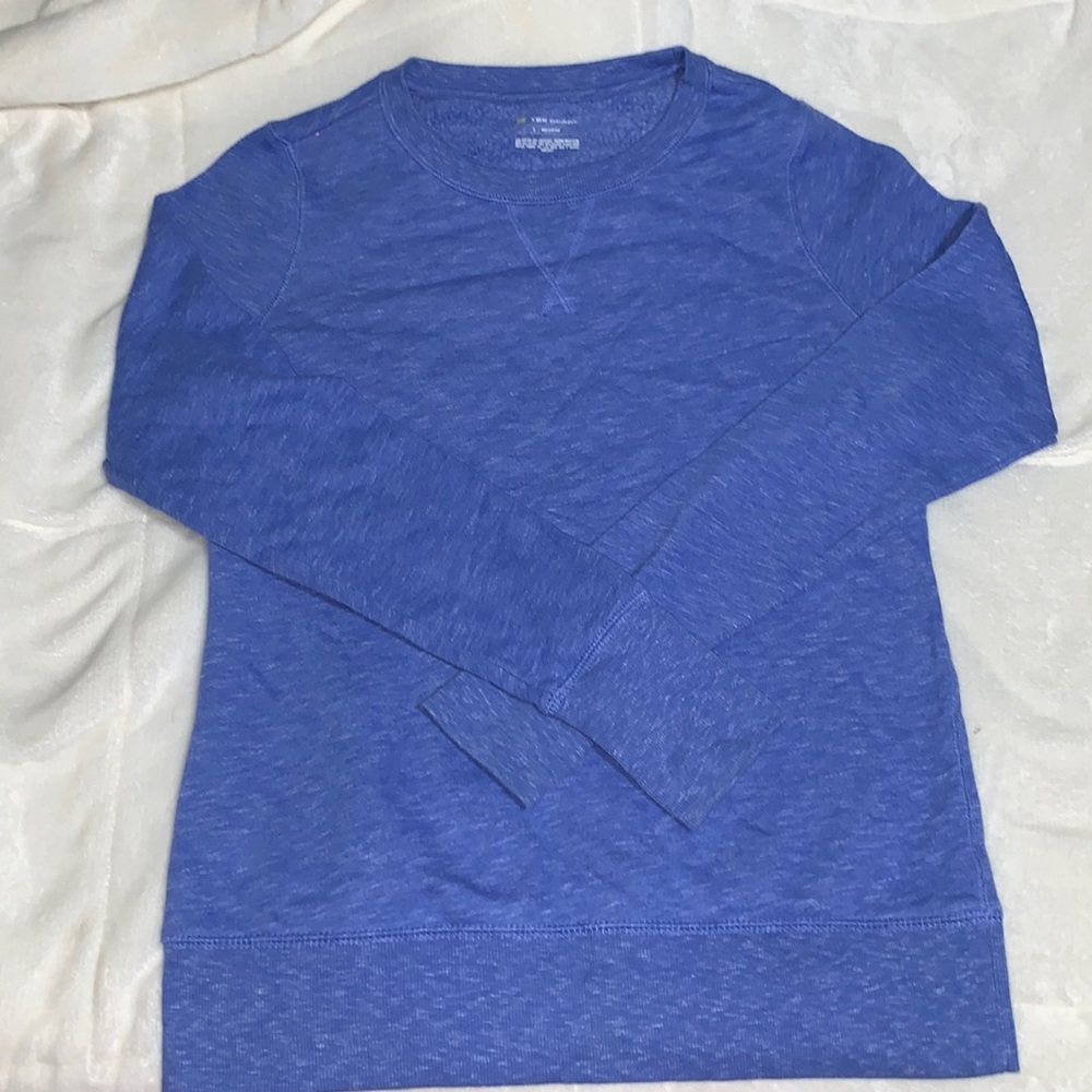 Bluish/Purple crewneck. Size S.